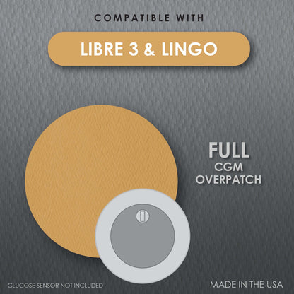 OVERPATCH, CVRGRD F/FREESTYLE LIBRE3 TAN (25/CT 150CT/CS)