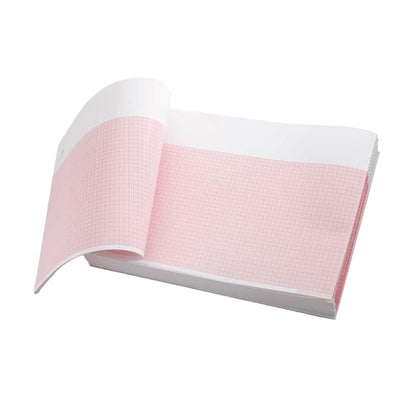 PAPER, CHART HPM1707A MULTI CHANNEL RED GRID 8.484"X183' (8/