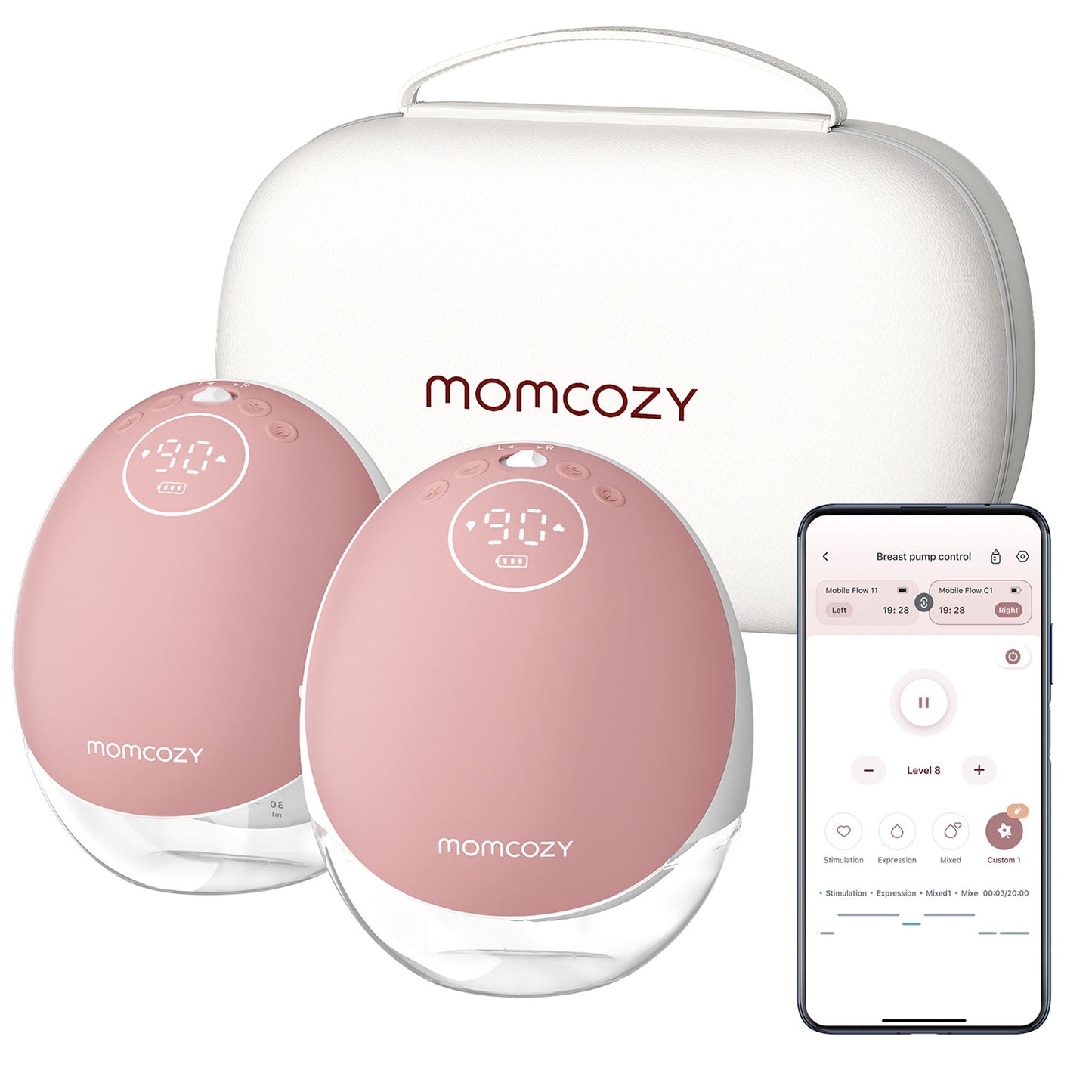 PUMP, BREAST WEARABLE MOBILE FLOW DBL