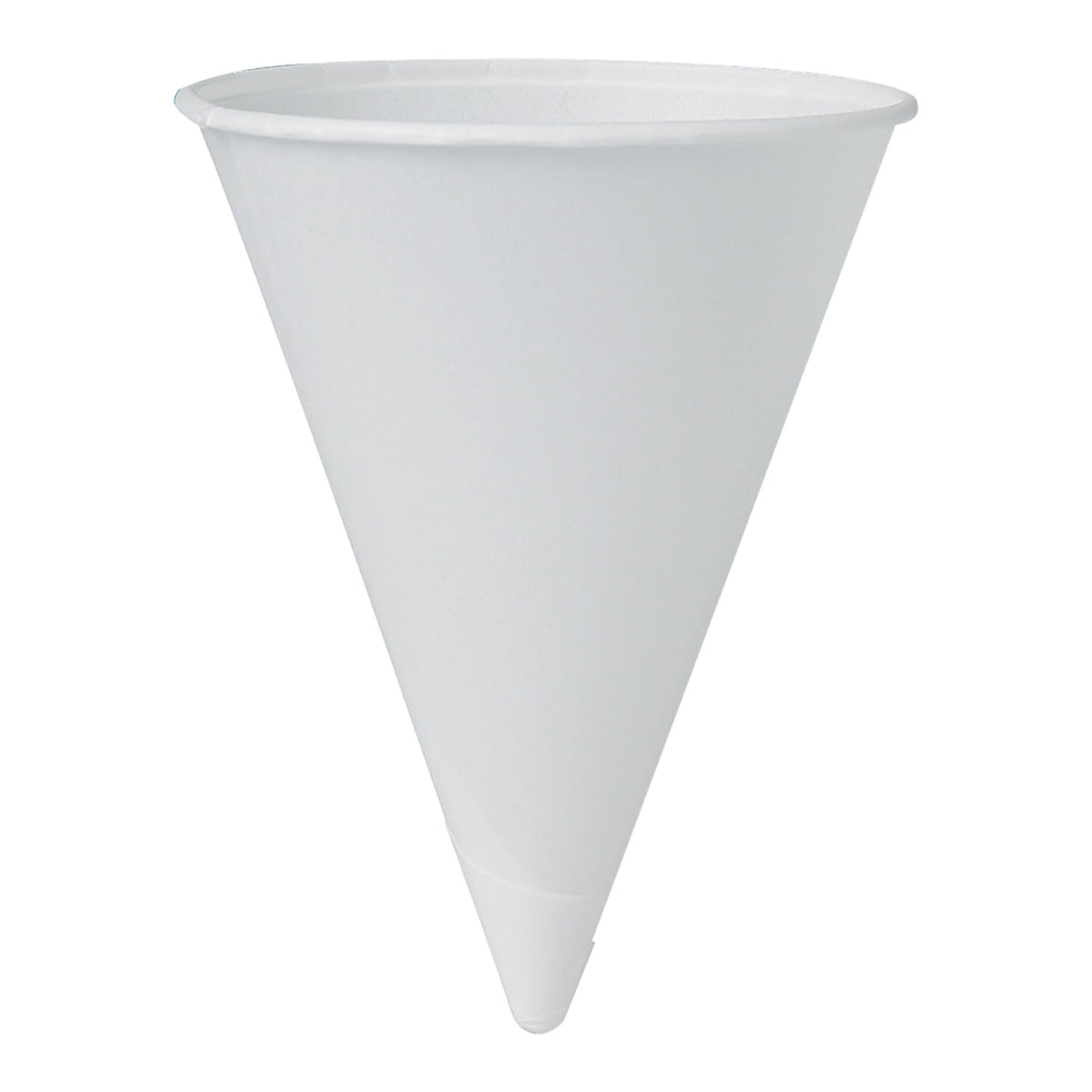 CUP, PAPER CONE WHT 4OZ (200/SL 25SL/CS)