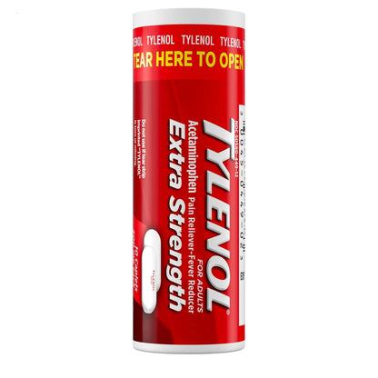 TYLENOL XS, CAP 500MG (10/BT 144BT/CS)