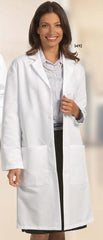 COAT, LAB KNEE LNTH UNISX WHT SM