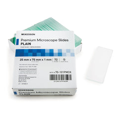 SLIDE, PLAIN PREMIUM 25X75X1MM(72/BX 20BX/CS)