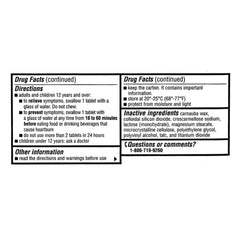 HEARTBURN RELIEF, TAB 20MG (50/BT)