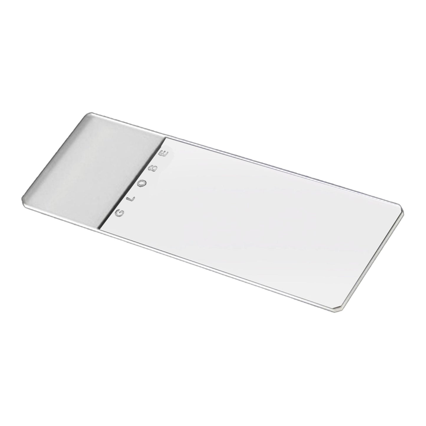 SLIDE, FROSTED 1END 2SIDE CLIPPED (144/EA 10EA/CS)
