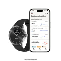 SMARTWATCH, HEALTH HYBRID DAILY SCANWATCH-LIGHT BLK 37MM