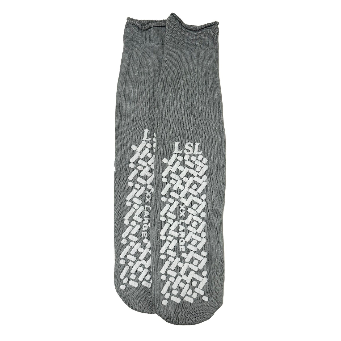 SLIPPER, SAFETY CARE XXLG GRAYLF (48PR/CS)