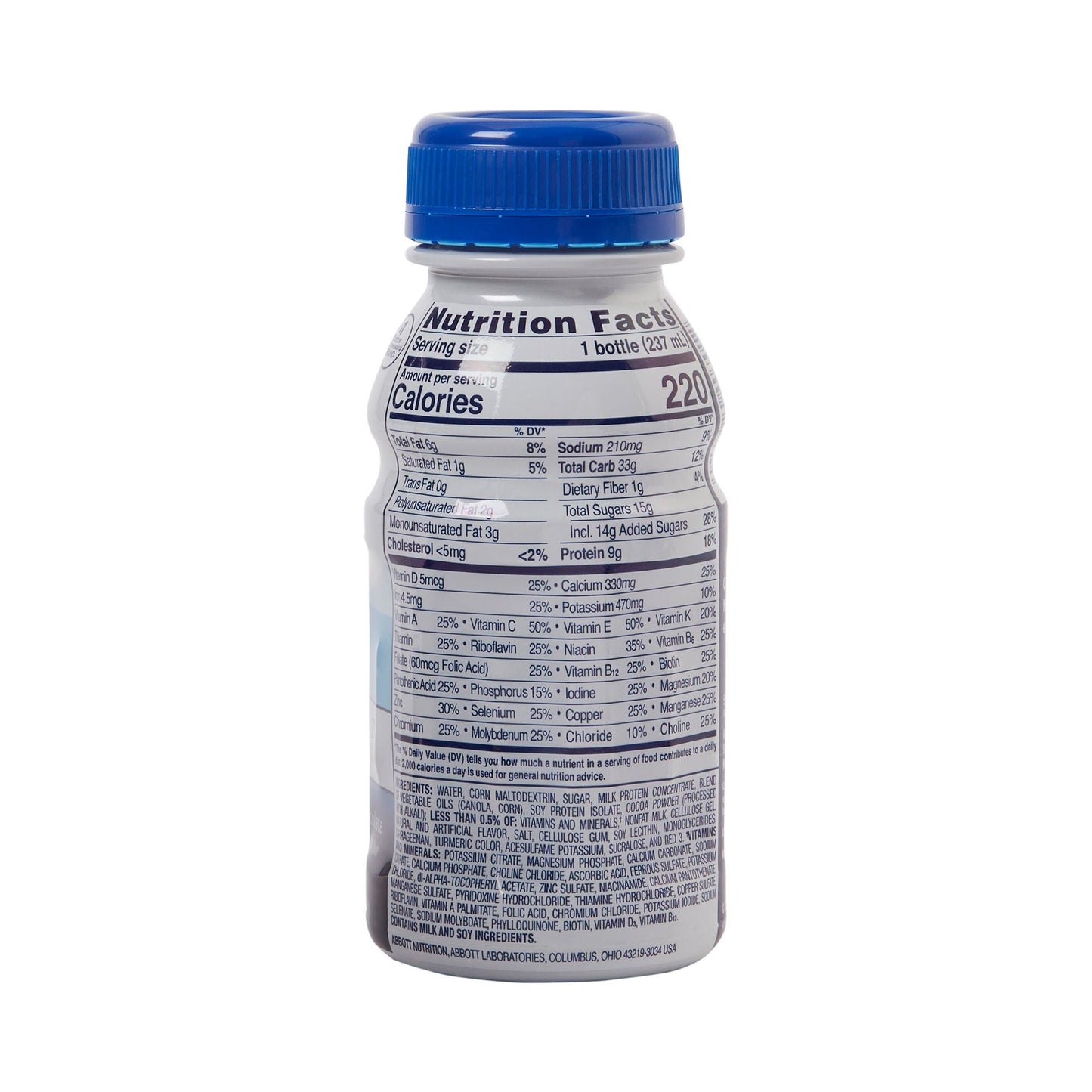 ENSURE, RTD CREAMY MILK CHOC 8OZ BTL (6/PK 4PK/CS)