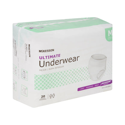 UNDERWEAR, ULTIMATE MED 32-44 (20EA/BG 4BG/CS)