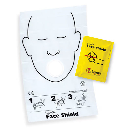 SHIELD, FACE RESUSCITATION (10/PK 5PK/BX)