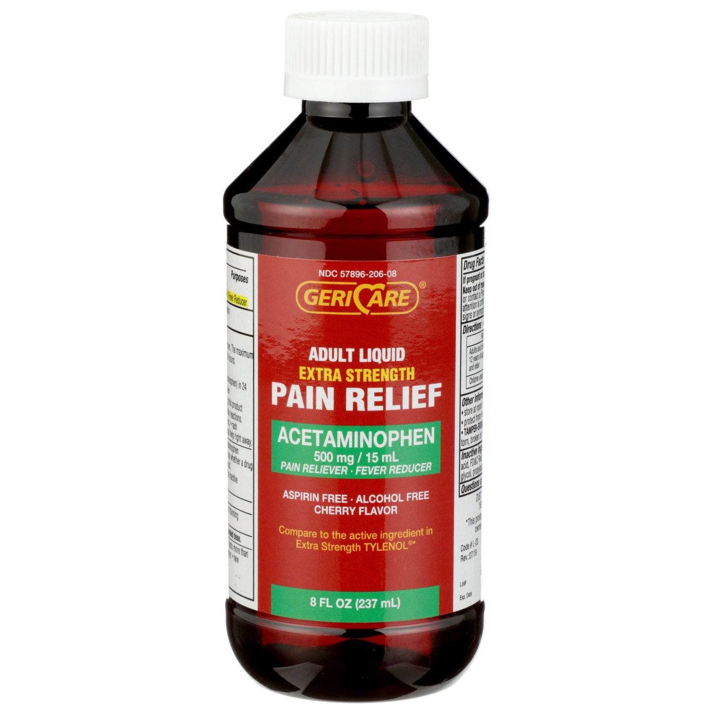 ACETAMINOPHEN LIQ 500MG ADULT 8OZ