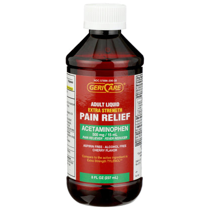ACETAMINOPHEN LIQ 500MG ADULT 8OZ