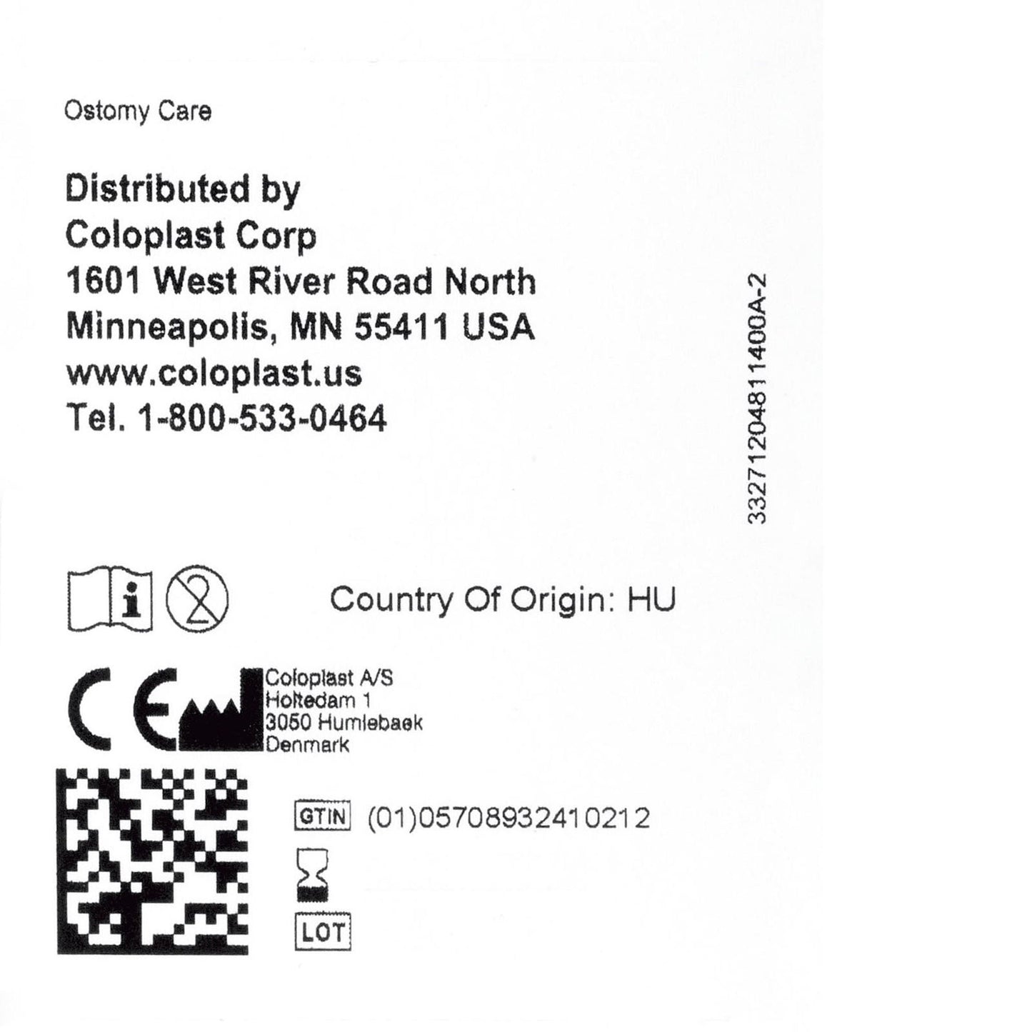 SEAL, F/OSTOMY POUCH BRAVA THICK 3/4"X2 1/2" (10/BX)