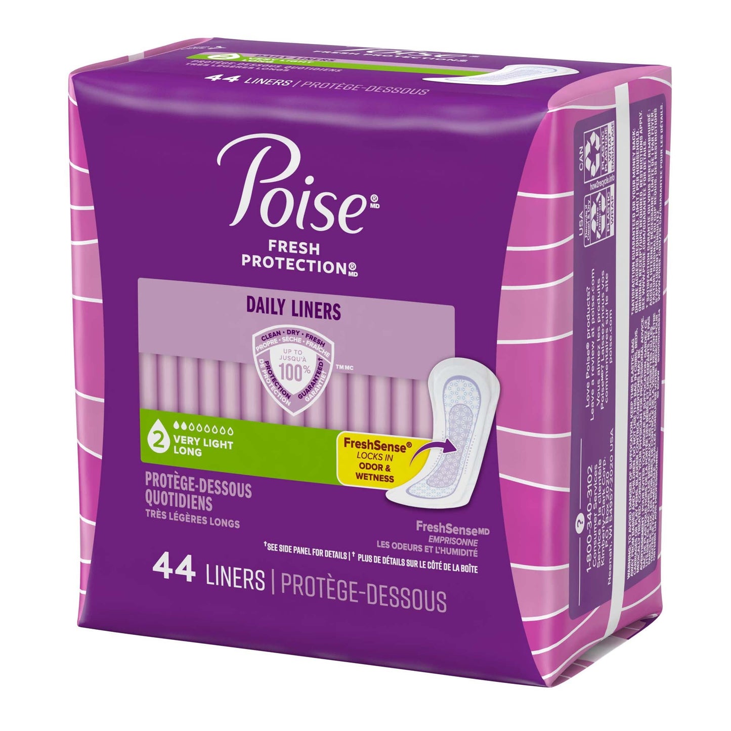 LINER, PANTY LNG XTR LIGHT (44/PK 6PK/CS)