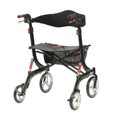 WALKER, ROLLATOR NITRO HD BLK D/S