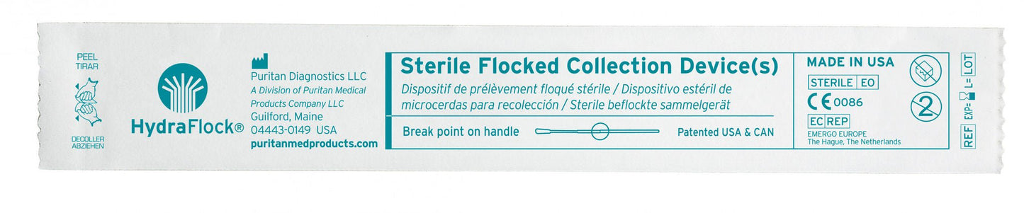 SWAB, HYDRAFLOCK STR 6" (50/BX10BX/CS)