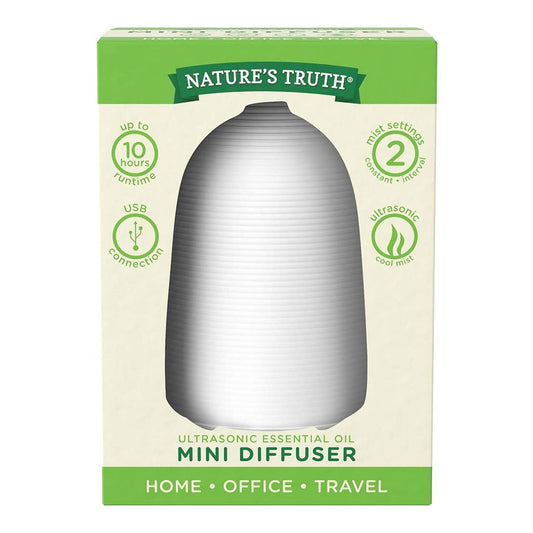 NATURES TRUTH, OIL ESSENTIAL MINI DIFUSER