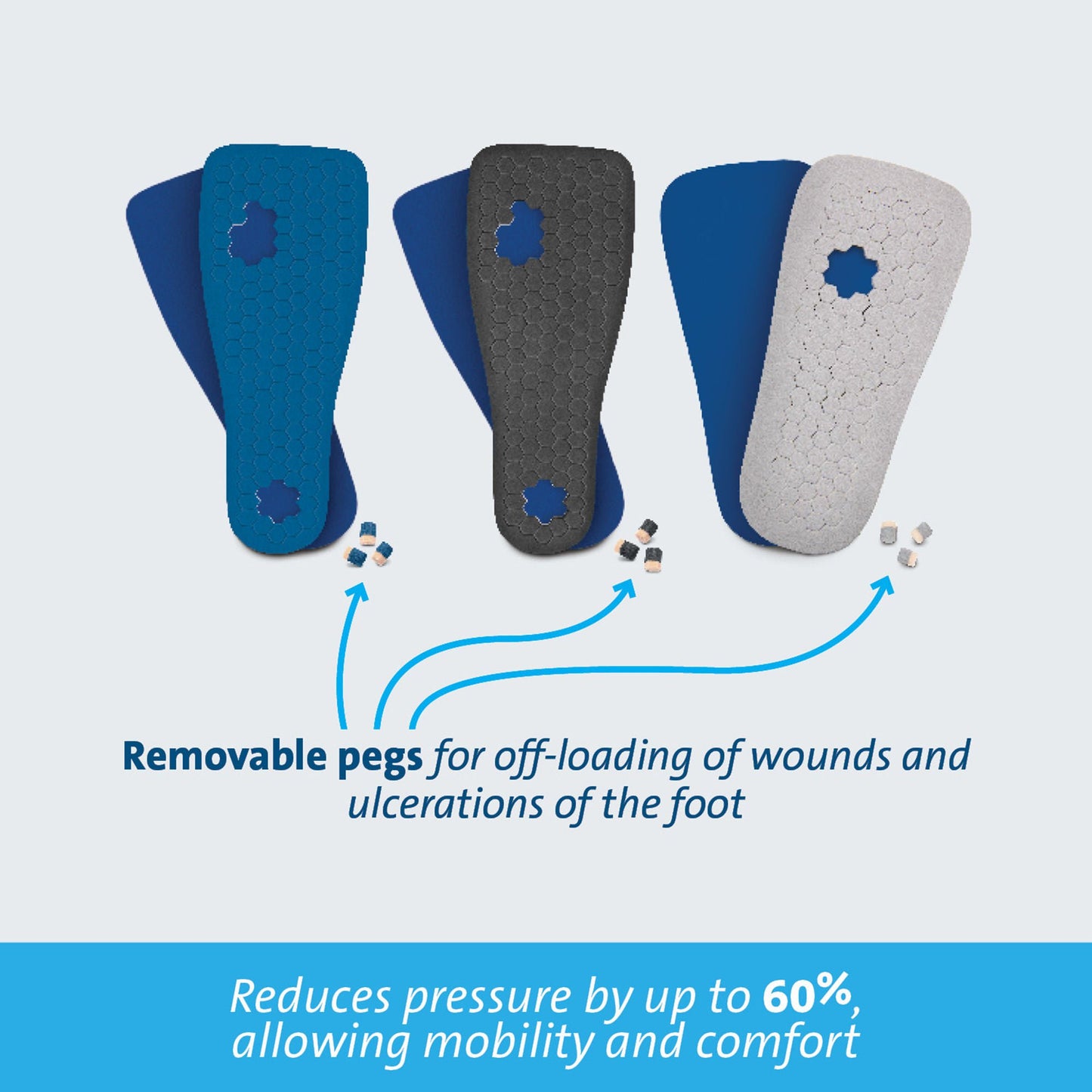 INSOLE, PEG-ASSIST MALE XLG (36/CS)