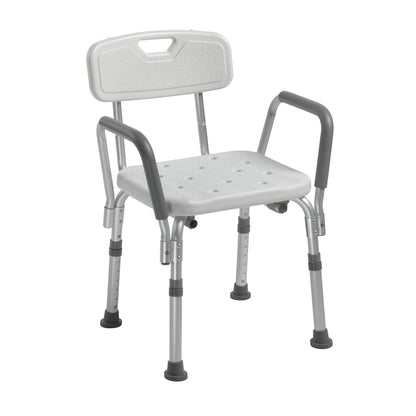 CHAIR, BATH W/BACK PADDED ARM