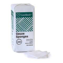 SPONGE, GAUZE 8PLY N/S 2X2" (200/PK 25PK/CS)