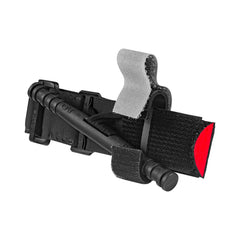 TOURNIQUET, COMBAT APPLICATION1HAND RED TIP BLK