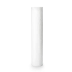 PAPER, TABLE POLY PERF WHT 18"X125' (9RL/CS)