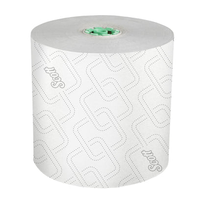 TOWEL ROLL, HARD SCOTT GRN/WHT7.5"X1150' (6/CS)