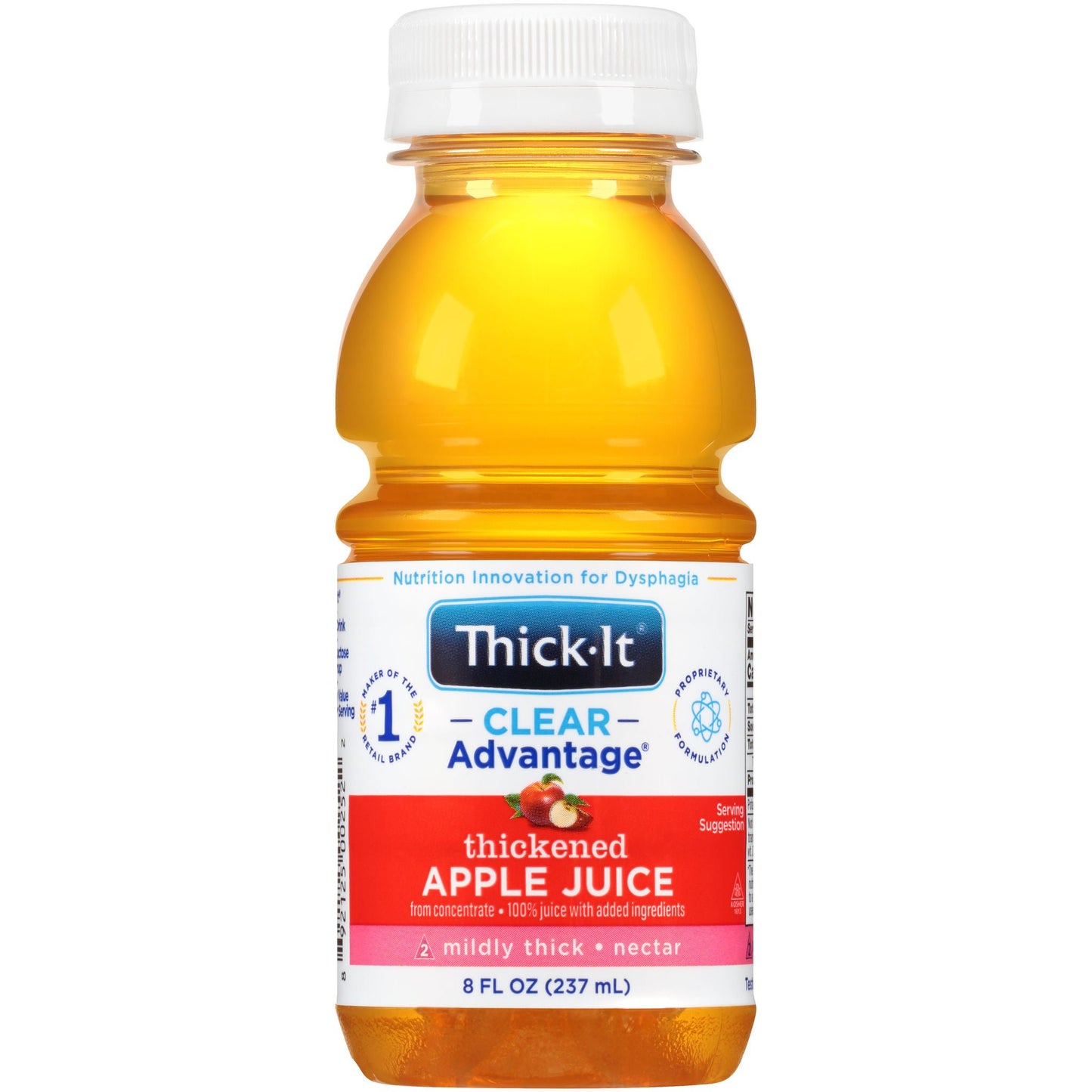 THICK-IT, CLEAR ADV APPLE MILD/NECTOR 8OZ (24/CS)