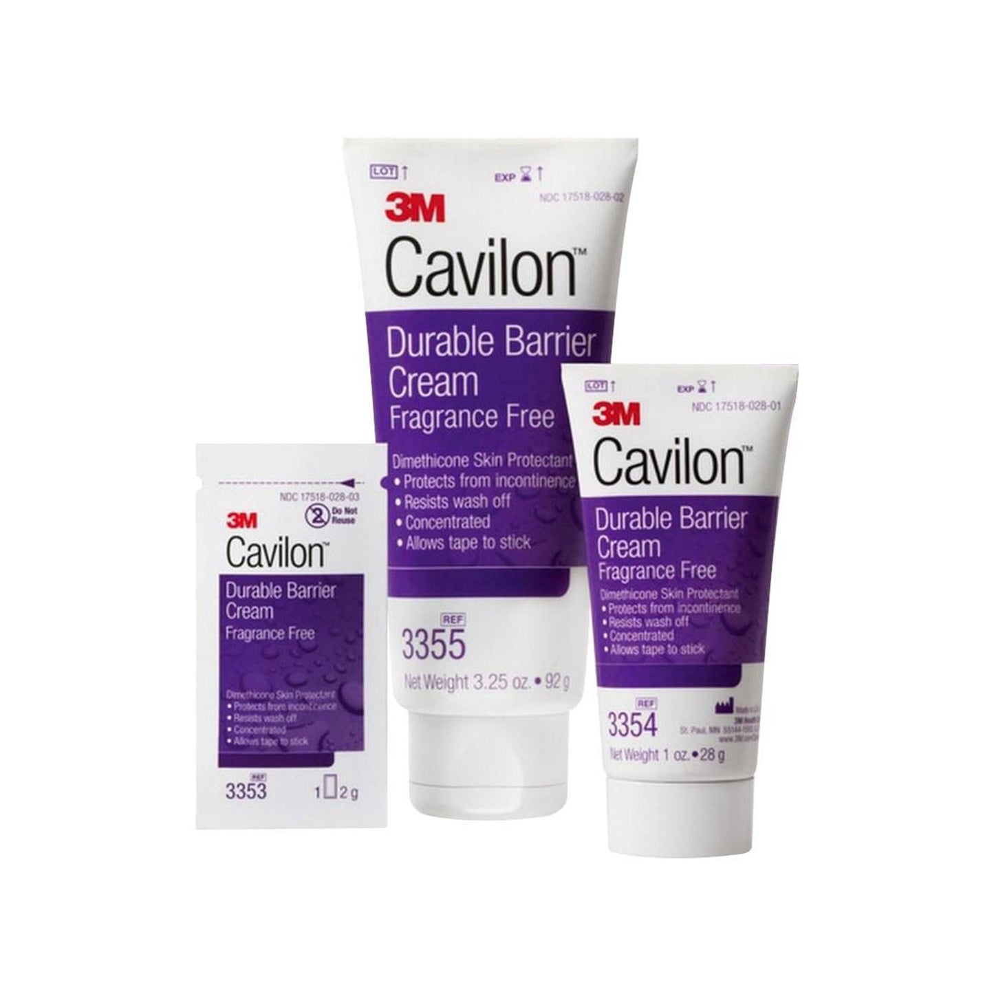 CREAM, HAND CAVILON DOUBLE BARRIER 1OZ (48/CS)