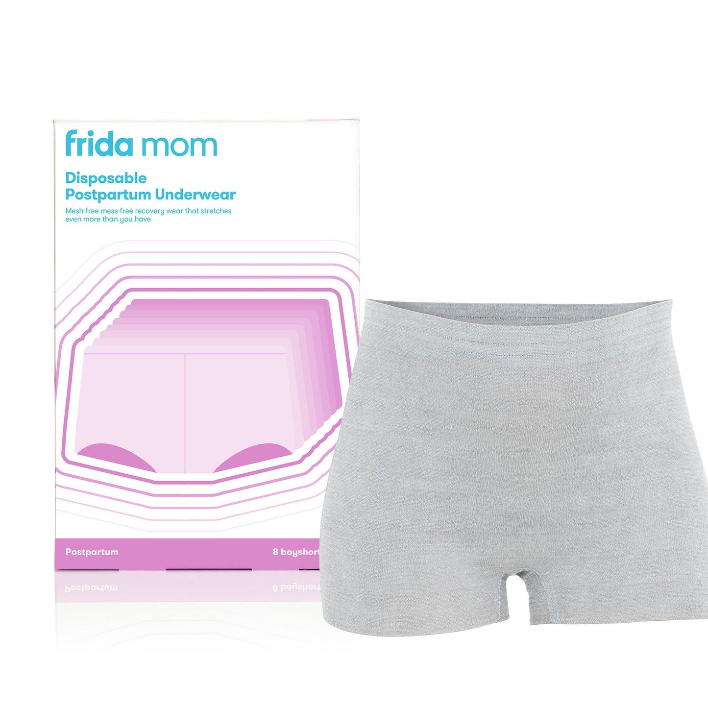 UNDERWEAR, POSTPARTUM BOYSHORTFRIDA MOM REG (8/PK 24PK/CS)