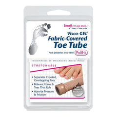 TOE TUBE, GEL 6" (3/PK)