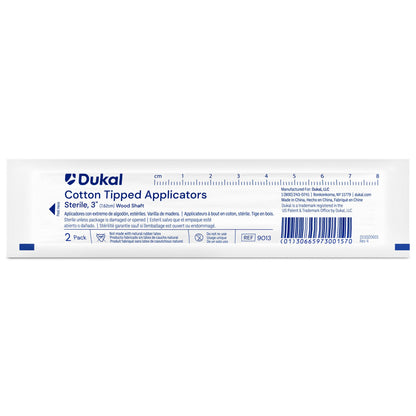 APPLICATOR, COTTON TIPPED ST 3" (2/PK100PK/BX10BX/CS)