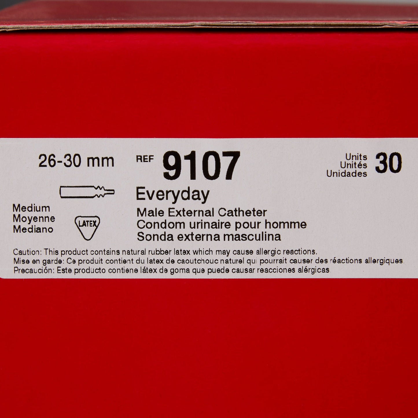 CATHETER, EXT MALE LTX MED (30/BX)