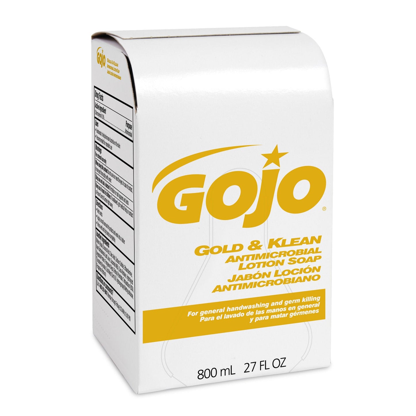 SOAP, ANTIMICROBIAL GOLD & KLEAN 800ML (12/CS)