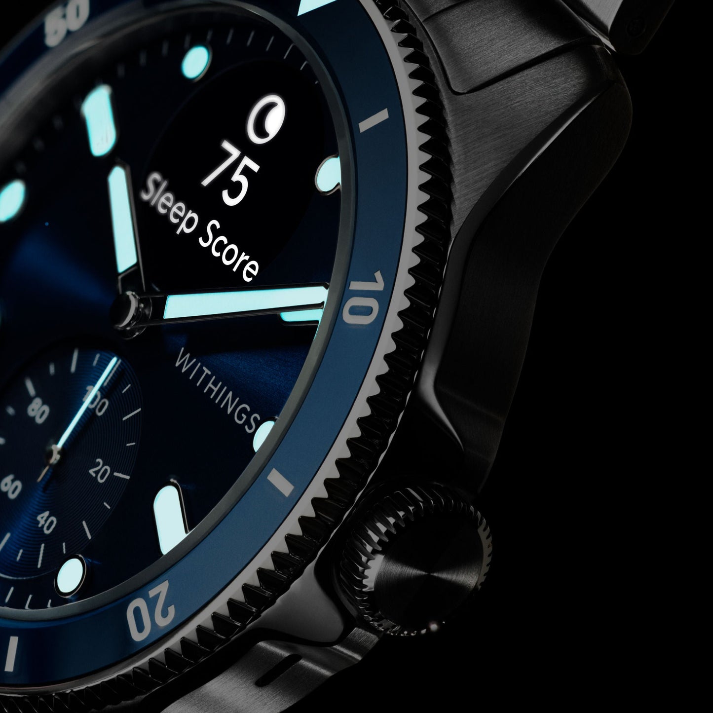 SMARTWATCH, HEART HEALTH HYBRID SCANWATCH NOVA BLU 42MM