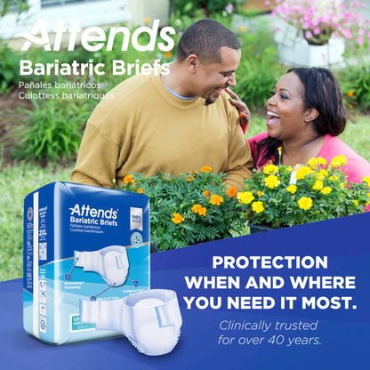 BRIEF, BARIATRIC XXLG (12/BG 4BG/CS)