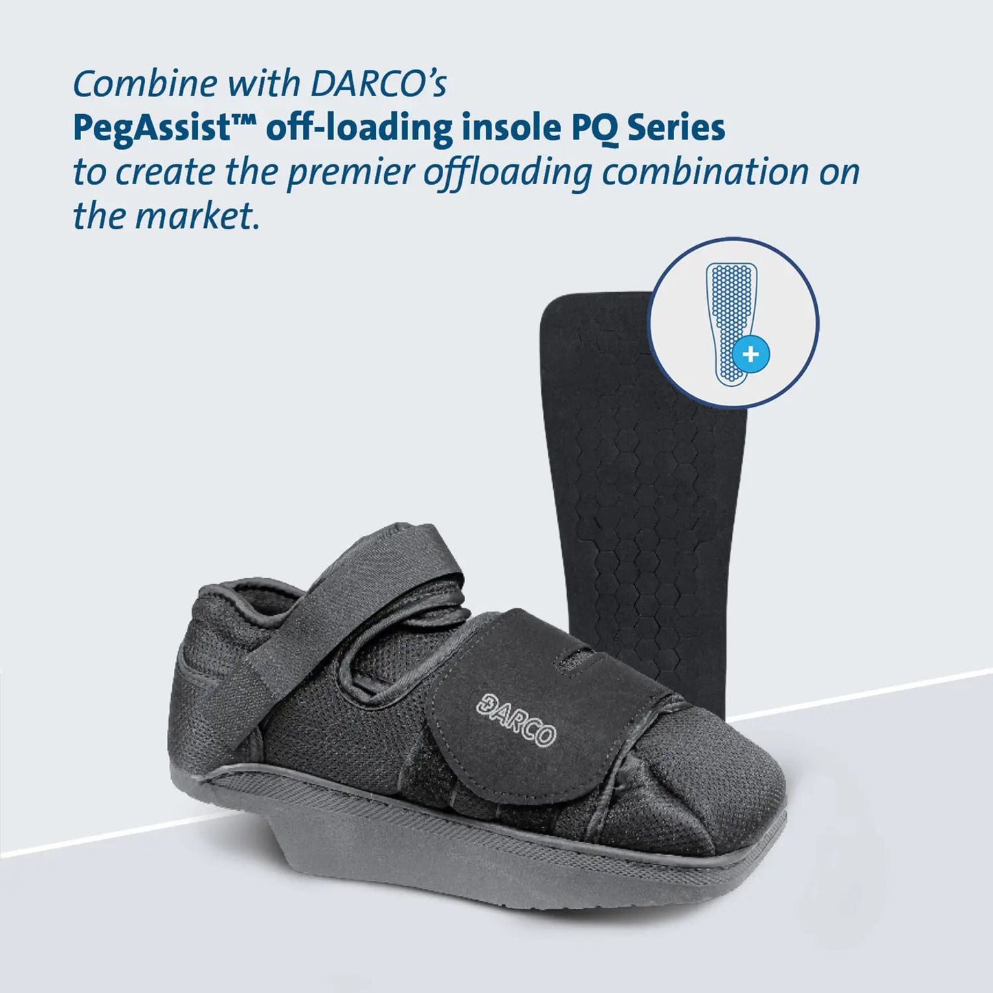 SHOE, DARCO HEEL WEDGE LG (36/CS)