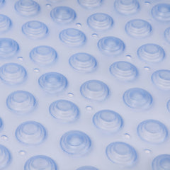 MAT, BATH VNYL SUCTION CUP SKID FREE BLU 16X40