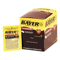 BAYER ASPIRIN, TAB 325MG (25PK/BX)