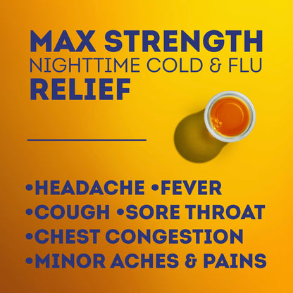 NYQUIL, LIQ SEVERE COLD & FLU HONEY 12OZ