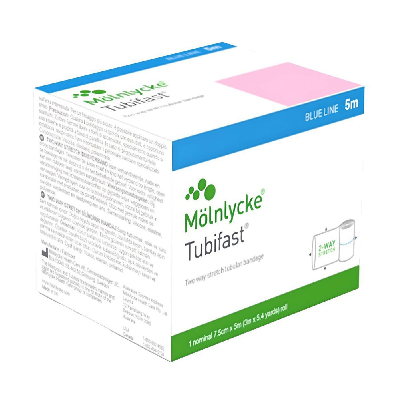 BANDAGE, TUBIFAST BLU LG 3 1/8"X33'
