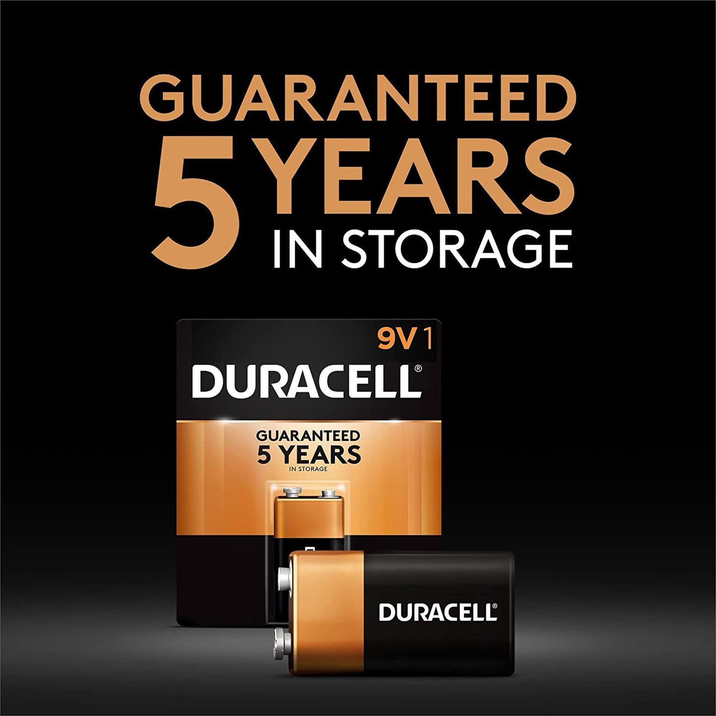 BATTERY, DURCELL ALKALINE 9V