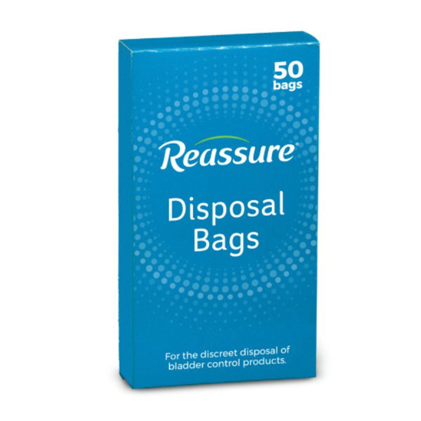 BAG, INCONT DISPOSAL REASSURE (50/BX 21BX/CS)