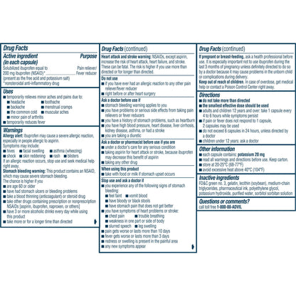ADVIL, LGEL COLD & SINUS 200MG-30MG (32/BX)
