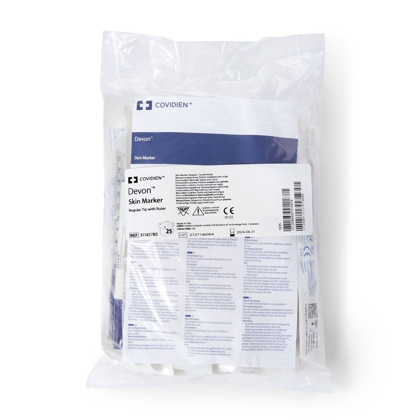 MARKER, SKIN W/RLR (25/BX) 160-R KENDAL