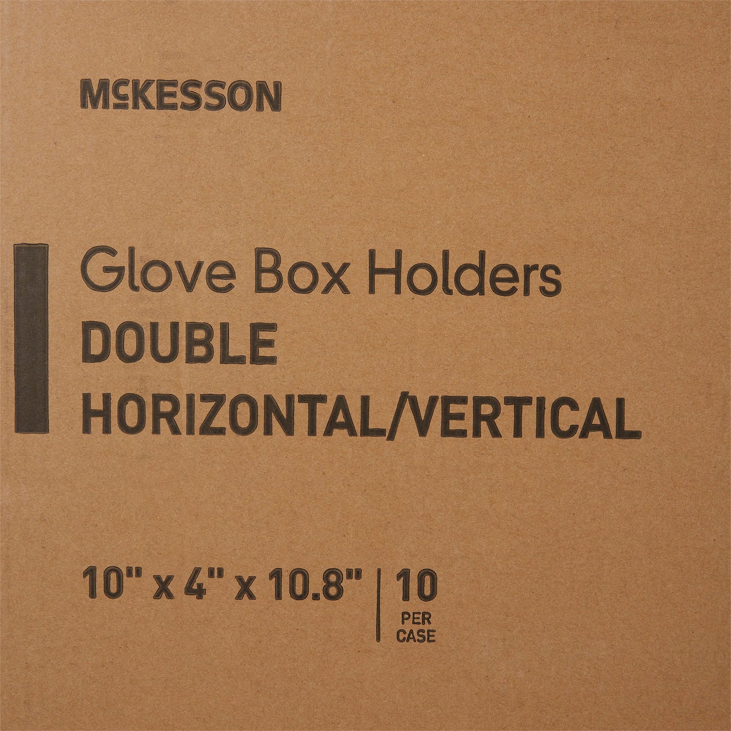 HOLDER, GLOVE BOX DBL CLR PLAS(10/CS)