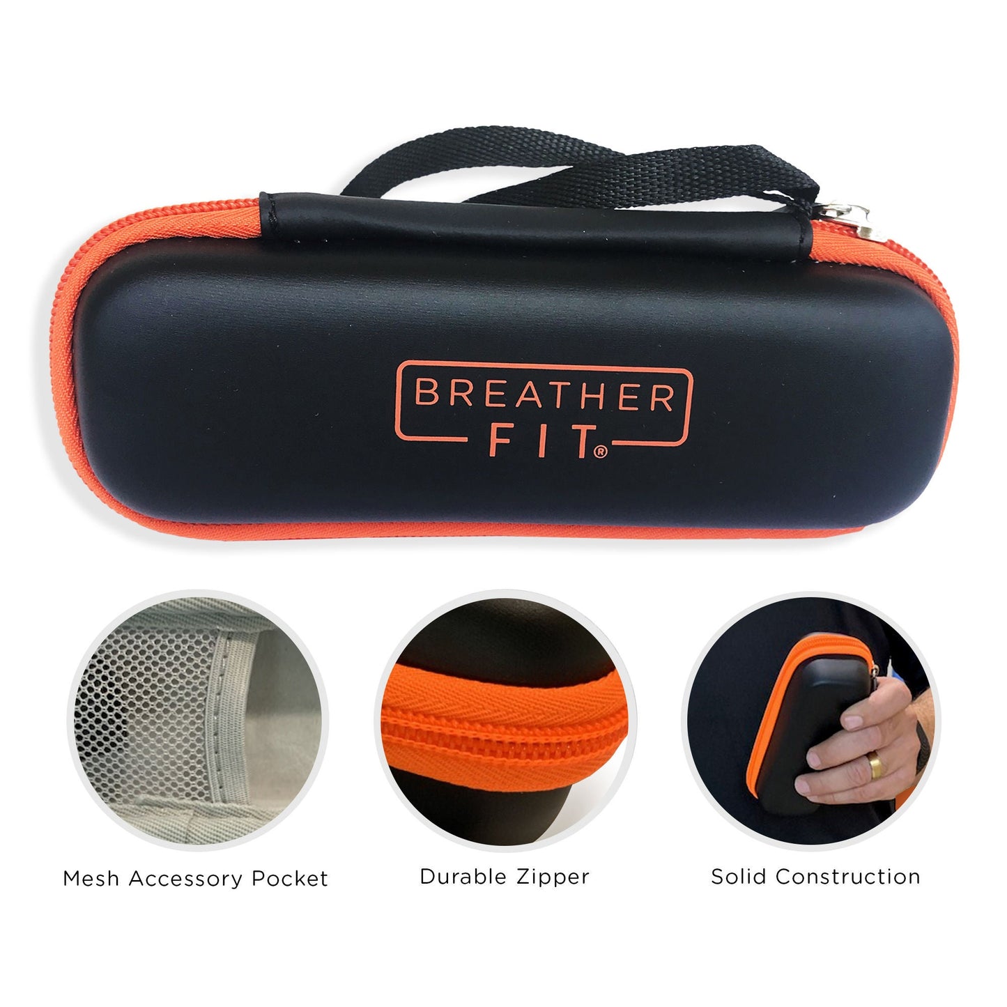 CASE, STORAGE TRAVEL HARD F/BREATHER FIT (200/CS)