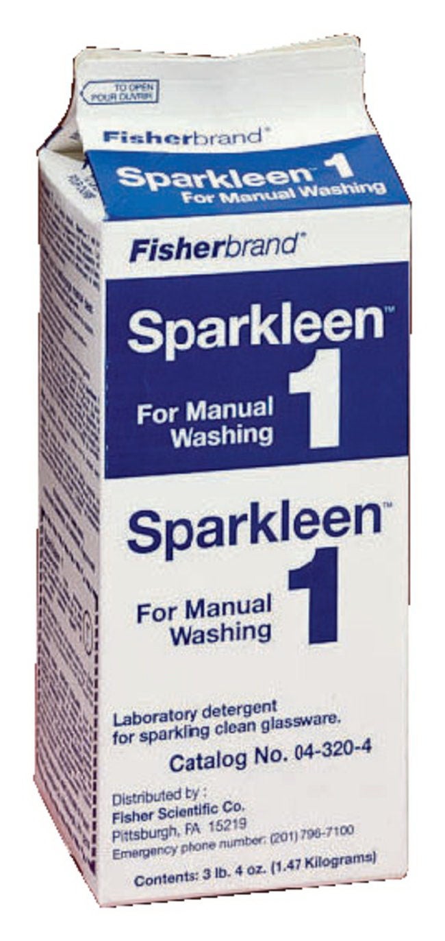 DETERGENT, SPARKLEEN1 PWD F/MANUEL WASH 3.33LB