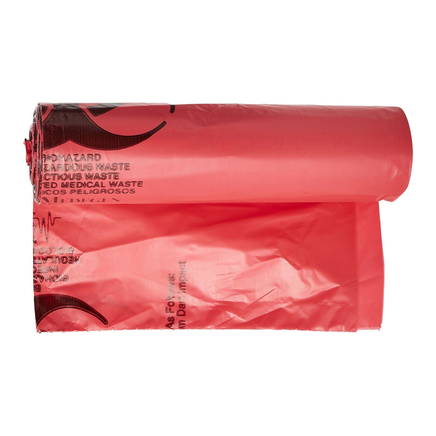 BAG, BIOHAZ HD LLDPE RED 40X461.6MIL (100/CS)