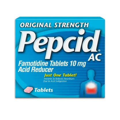 PEPCID AC, TAB REG STRENGTH 10MG (30/BX 36BX/CS)